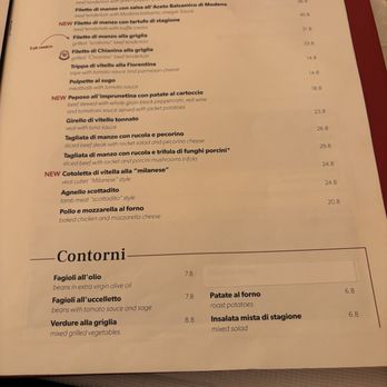 Trattoria dall'Oste - Menu - Trattorie Near Me - Florence, FI