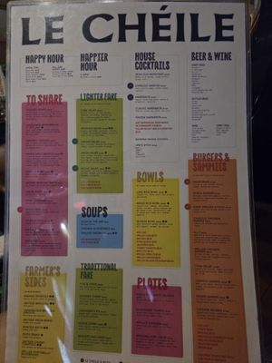 Menu photo 2 Le Chéile New York, NY Menu photo 2 Le Chéile New York, NY