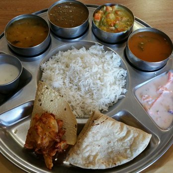 Vatica Indian Cuisine - The vegetable thali. - Indian Near Me - Marietta, Georgia Vatica Indian Cuisine - The vegetable thali. - Indian Near Me - Marietta, Georgia