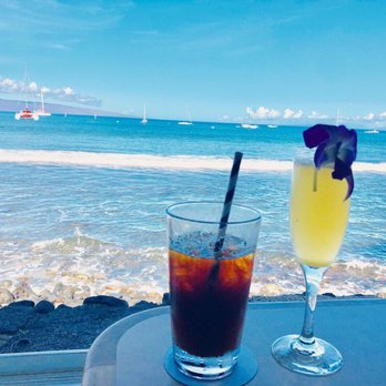 Mala Ocean Tavern - Iced coffee and mimosa with fresh squeezed orange juice - Seafood Near Me - Lahaina, Hawaii Mala Ocean Tavern - Iced coffee and mimosa with fresh squeezed orange juice - Seafood Near Me - Lahaina, Hawaii