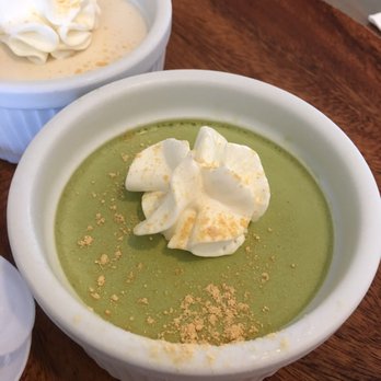 Junpuu - Green Tea pudding - Ramen Near Me - Honolulu, Hawaii Junpuu - Green Tea pudding - Ramen Near Me - Honolulu, Hawaii
