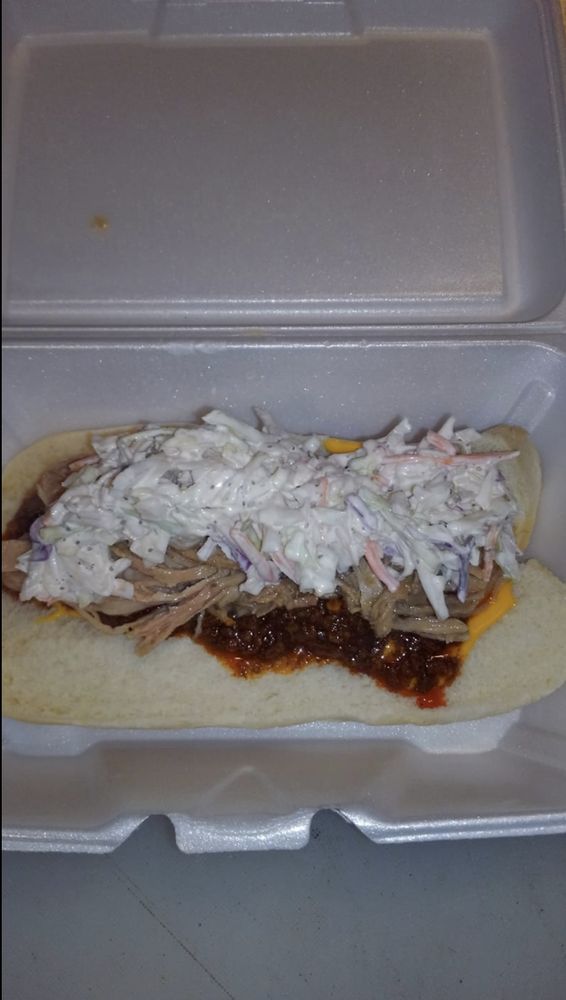 Food from Joes Chuck Wagon