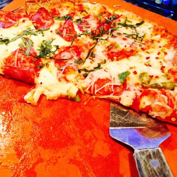 Taverna Rossa - 1/2 Bees Knees & 1/2 Spicy Pig - Pizza Near Me - Plano, Texas Taverna Rossa - 1/2 Bees Knees & 1/2 Spicy Pig - Pizza Near Me - Plano, Texas