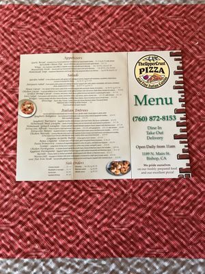 Menu photo 7 The Upper Crust Pizza Bishop, CA Menu photo 7 The Upper Crust Pizza Bishop, CA