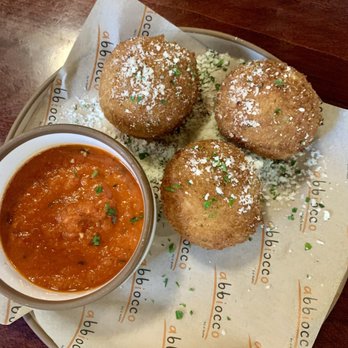 Abbiocco by a mano - Arancini - Italian Near Me - Syracuse, New York