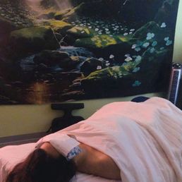 Jude has all the tools to enhance the massage!