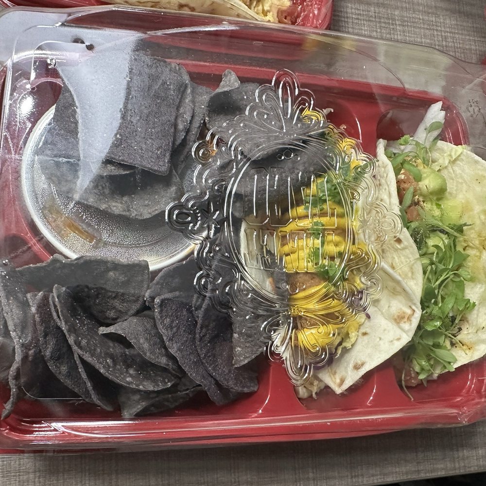 Velvet Taco - Say What Combo Hangover Breakfast & Mac and cheese with Elote (GF) (V) - New American Near Me - Lubbock, Texas Velvet Taco - Say What Combo Hangover Breakfast & Mac and cheese with Elote (GF) (V) - New American Near Me - Lubbock, Texas