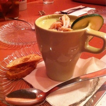 Sunset Grill - Cucumber soup with crab - American Near Me - Fredericksburg, Texas