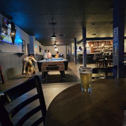Whiskey girl is empty on a Saturday night, and there is so much space available