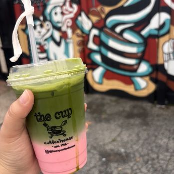 The Cup Coffeehouse - Strawberry matcha - Coffee & Tea Near Me - Wantagh, New York The Cup Coffeehouse - Strawberry matcha - Coffee & Tea Near Me - Wantagh, New York