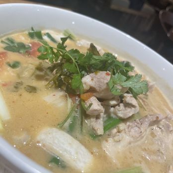 Basil & Co - Tom Kha Soup (Coconut Soup) - Thai Near Me - Diamond Bar, California Basil & Co - Tom Kha Soup (Coconut Soup) - Thai Near Me - Diamond Bar, California