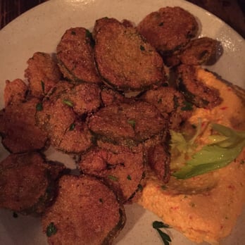 The Porter - Fried pickles and pimento. Pickles are sweet and savory. Very good - Pubs Near Me - Atlanta, Georgia The Porter - Fried pickles and pimento. Pickles are sweet and savory. Very good - Pubs Near Me - Atlanta, Georgia