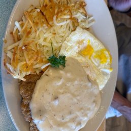Country Fried Steak and Eggs Country Fried Steak and Eggs