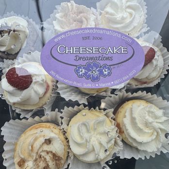 Cheesecake Dreamations - Assorted cheesecake for this rainy day - Desserts Near Me - Marina, California