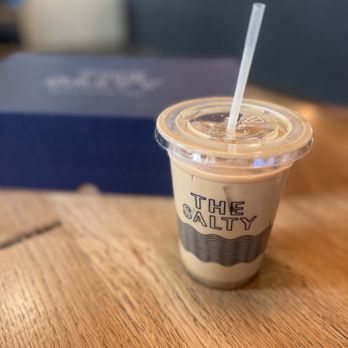 The Salty Donut - Gingerbread latte - Donuts Near Me - Dallas, Texas The Salty Donut - Gingerbread latte - Donuts Near Me - Dallas, Texas