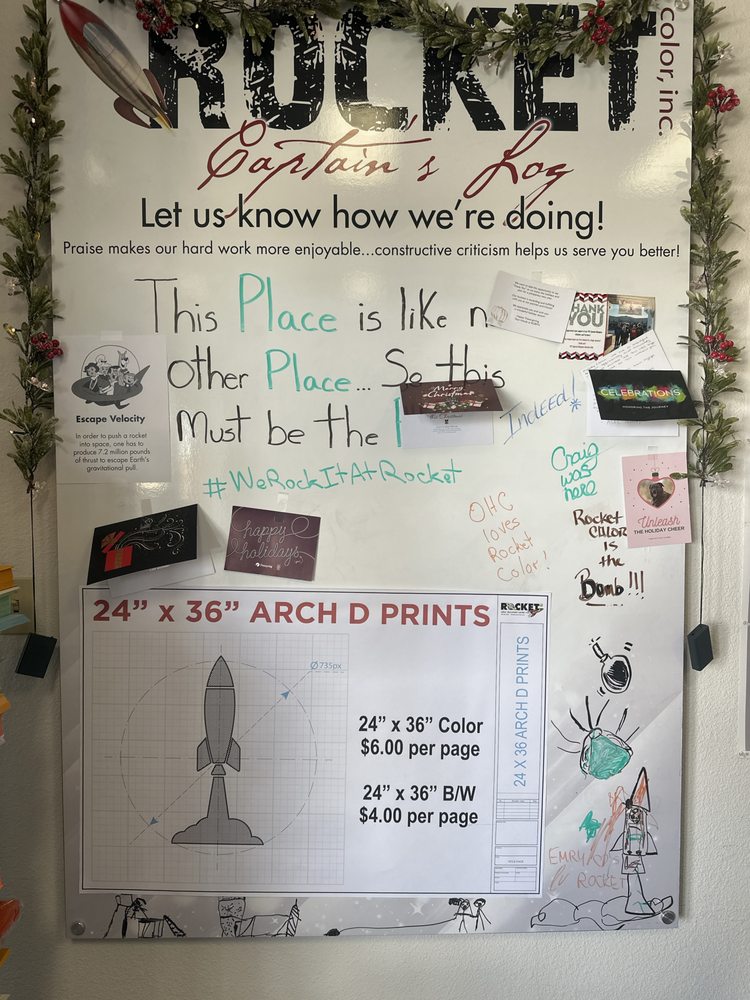 ROCKET COLOR COPIES - Updated May 2024 - 12 Reviews - 6905 N May ...