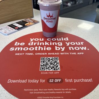 Smoothie King - Daily Warrior smoothie - Juice Bars & Smoothies Near Me - Falls Church, Virginia Smoothie King - Daily Warrior smoothie - Juice Bars & Smoothies Near Me - Falls Church, Virginia