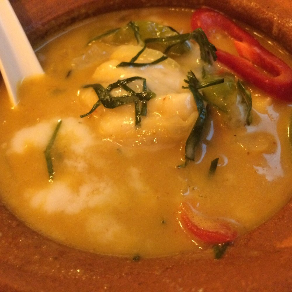 Anothai Restaurant - Fish curry with pineapple - Restaurants Near Me - Diegem, VBR