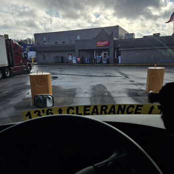 Flying J Travel Center - a view from inside the vehicle - Gas Stations Near Me - Smithton, Pennsylvania Flying J Travel Center - a view from inside the vehicle - Gas Stations Near Me - Smithton, Pennsylvania