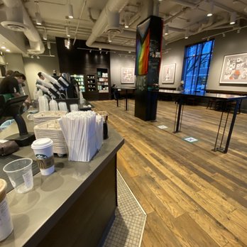 Starbucks - a coffee shop with a variety of items on the counter - Coffee & Tea Near Me - Seattle, Washington