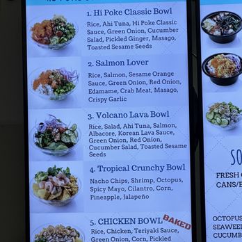 Hi Poke Seaport Village - Menu as of Nov. 2024 - Poke Near Me - San Diego, California Hi Poke Seaport Village - Menu as of Nov. 2024 - Poke Near Me - San Diego, California