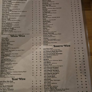 Waters Edge Winery Broken Arrow - Wine List 06/08/2023 - Wine Tasting Room Near Me - Broken Arrow, Oklahoma