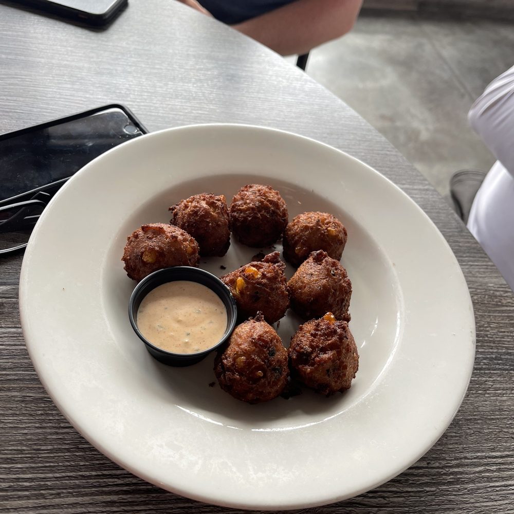 Salt Cracker Fish Camp - Jalapeno & Corn Hushpuppies - Seafood Near Me - Clearwater, Florida Salt Cracker Fish Camp - Jalapeno & Corn Hushpuppies - Seafood Near Me - Clearwater, Florida