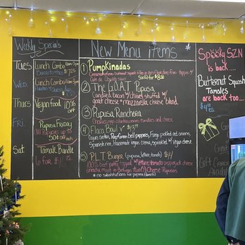 3 in 1 Restaurant - Menu on the wall - Mexican Near Me - Indianapolis, Indiana 3 in 1 Restaurant - Menu on the wall - Mexican Near Me - Indianapolis, Indiana