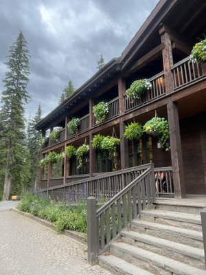 Mount Burgess Dining Room at Emerald Lake Lodge by null