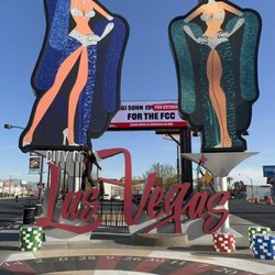 Las Vegas Showgirls Sign - 2.18.23 Happy Birthday Minda! Greetings from Las Vegas Baby!!