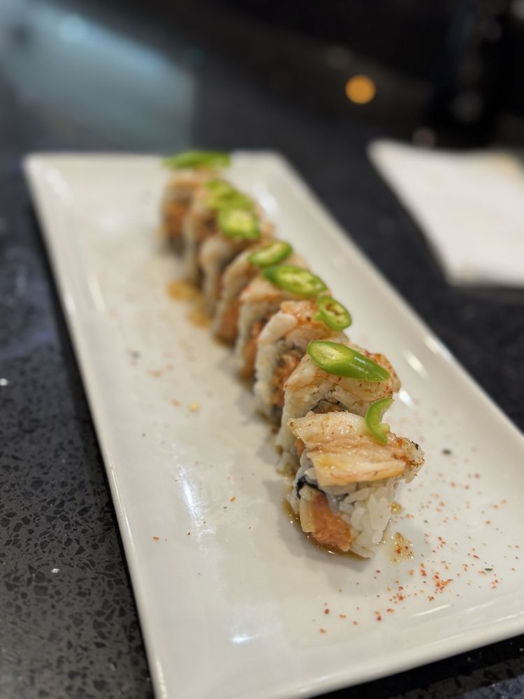 Food from The Parlor Sushi