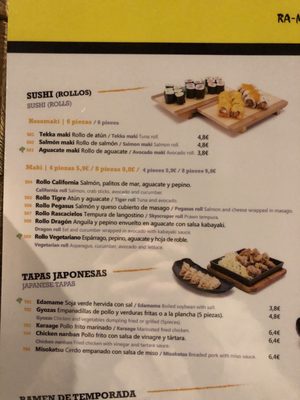 Menu photo 1 Ramen Kagura Madrid, M Menu photo 1 Ramen Kagura Madrid, M