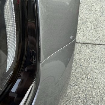 Caliber Collision - Scratches right-side of light - Body Shops Near Me - Anaheim, California