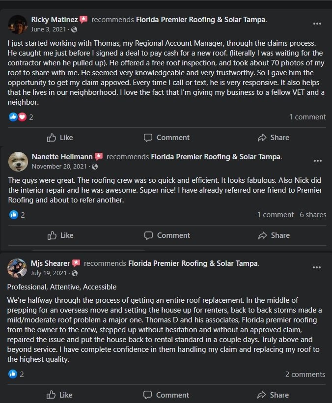 Slide of Florida Premier Roofing