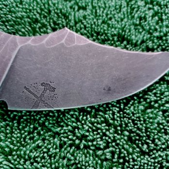 Dk Sharp - Perfect edge on the stubby - Knife Sharpening Near Me - Santa Cruz, California