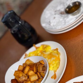 Another Broken Egg Cafe - 1/2 Order of Biscuit Beignets Cinnamon Roll - Breakfast & Brunch Near Me - Charlotte, North Carolina Another Broken Egg Cafe - 1/2 Order of Biscuit Beignets Cinnamon Roll - Breakfast & Brunch Near Me - Charlotte, North Carolina
