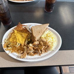Waffle House - Chicken & eggs breakfast