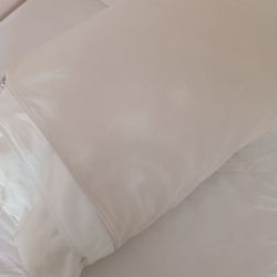 Stained pillow cases