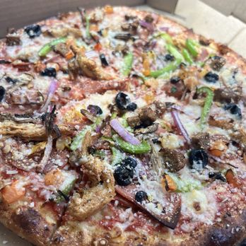 Vegan Korner - Supreme Pizza - Pizza Near Me - Grand Terrace, California Vegan Korner - Supreme Pizza - Pizza Near Me - Grand Terrace, California