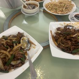 Mongolian beef chow mein fried rice Mongolian beef chow mein fried rice