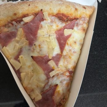 Yummy Pizza - Hawaiian slice tastes better than it looks. - Pizza Near Me - San Francisco, California Yummy Pizza - Hawaiian slice tastes better than it looks. - Pizza Near Me - San Francisco, California