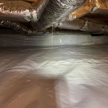 Crawlspace Industries - Ground cover to prevent moisture coming up and affecting the crawlspace! - Insulation Installation Near Me Crawlspace Industries - Ground cover to prevent moisture coming up and affecting the crawlspace! - Insulation Installation Near Me