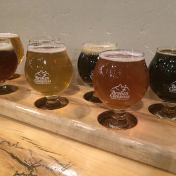Broken Compass Brewing - Flight time - Breweries Near Me - Breckenridge, Colorado