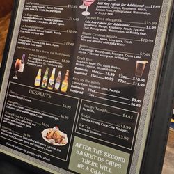Menu 4/25