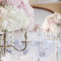 SRS Events - Glamour and elegance centerpieces