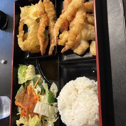 Seafood Combo Tempura Bento