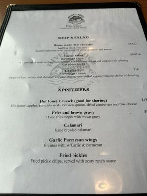 Menu photo 2 River's Edge Restaurant La Push, WA