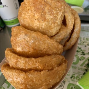 BurgerFi - Large Onion Ring Order - Burgers Near Me - Kissimmee, Florida BurgerFi - Large Onion Ring Order - Burgers Near Me - Kissimmee, Florida