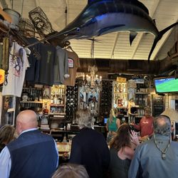 Owens Fish Camp - Bar scene.