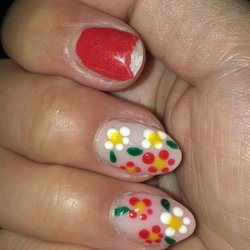 Truly Pyour Natural Nail Lounge - Day 2 of these new nails